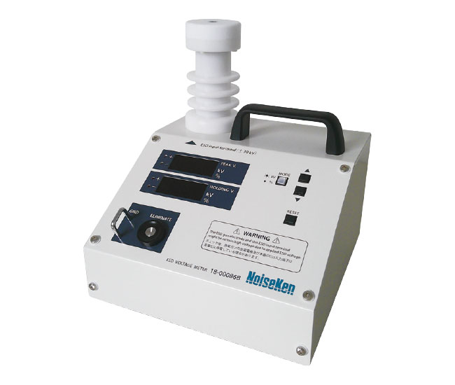 ESD voltage meter to measure hold time and output voltage of ESD gun