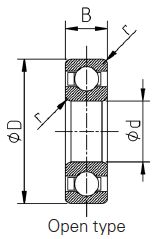 2C Series Ceramic Bearings