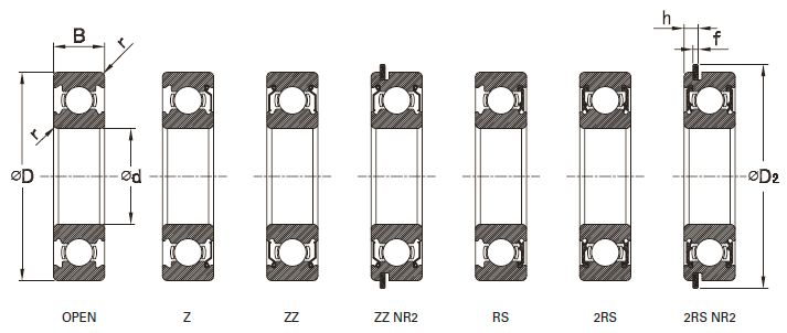 AISI 440C Stainless Steel Ball Bearing