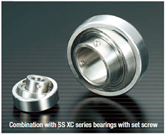 SH series - Stainless Ball Bearing with Aligning Ring