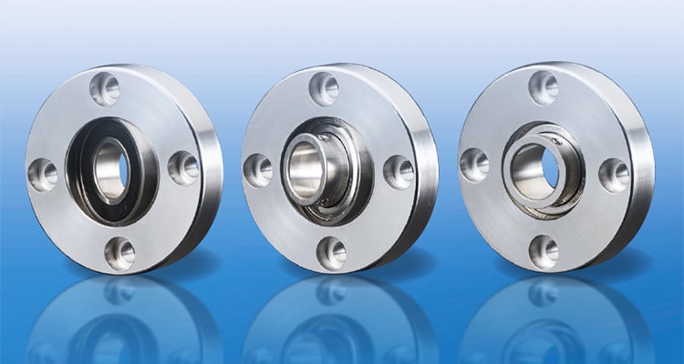 SF series - AISI440C Flanged Bearing Units