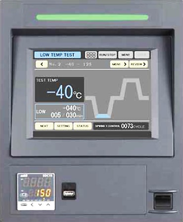 LCD Touch Panel & Automatic Data Saving
