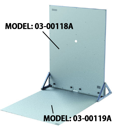 ESD current target mounting plate - 03-00118A