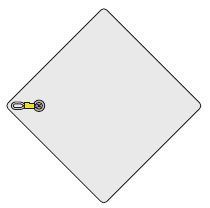Aluminium plate for testing - 03-00053A